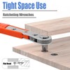 Mesee Mini Ratchet Wrench with 10 Types Screwdriver Bits Set,