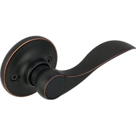 Legend 809153 Wave Style Handle Dummy Leverset, US613 Oil Rubbed Bronze Finish