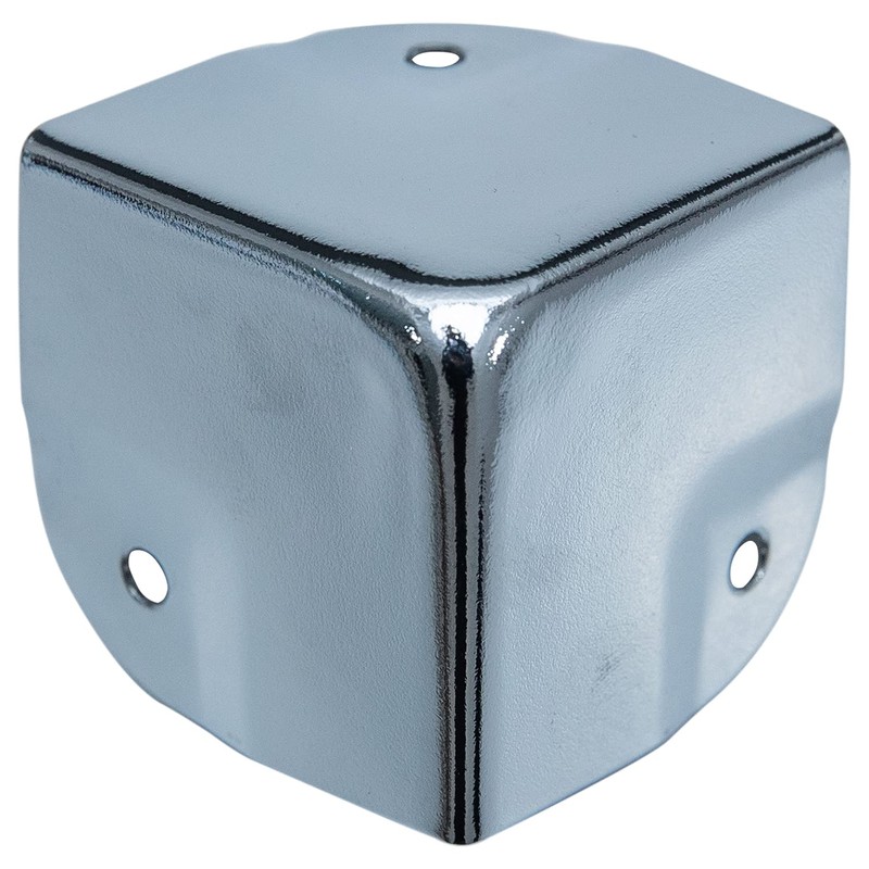 HMF 14966-09 Metal Corner Protectors for Suitcases | Pack of