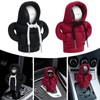 Adiwo Gear Lever Hoodie, Pack of 2 Car Gear Knob