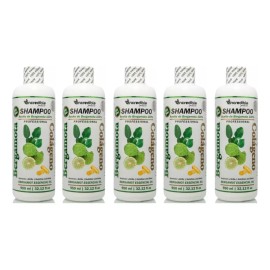 Incredible Kit 5 Shampoo Bergamota Y Colageno Brillo Nutricion Shampo