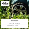 vhbw 8 x replacement blades for Arnold 1111-M6-1008 for lawnmowers,