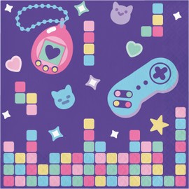 Gamer Girl Napkins, 48 ct