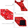 BESPORTBLE Christmas Tie Creative Elk Tie Festive Tie Unisex Tie