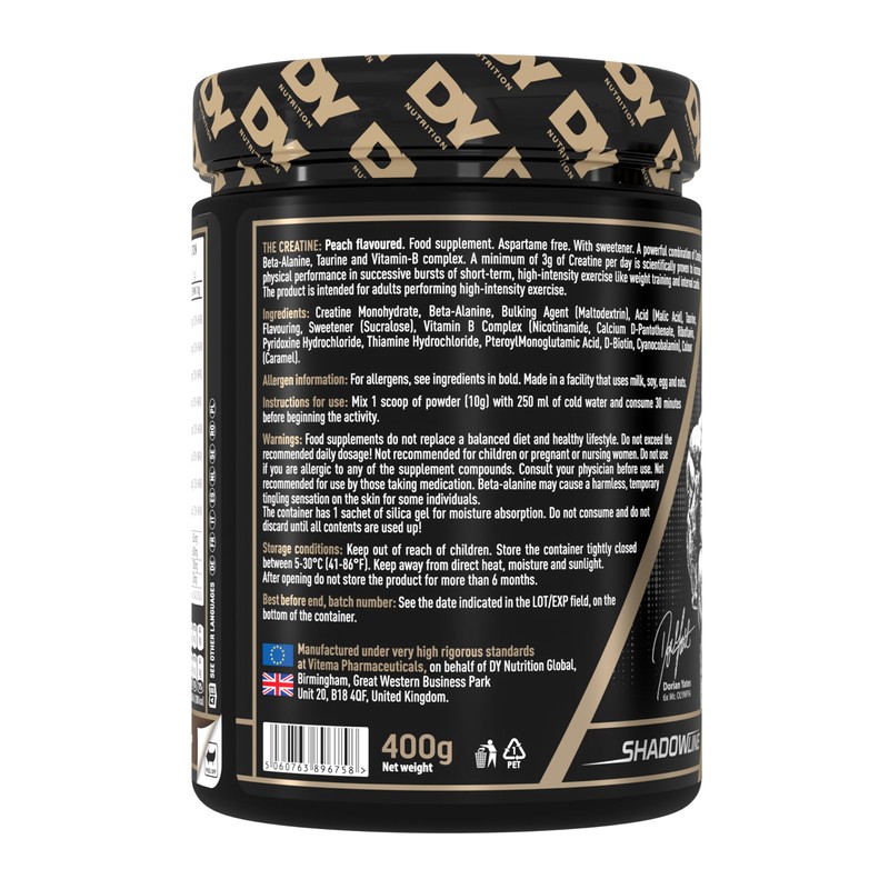 DY Nutrition The Creatine Complex 400g - High Performance Creatine