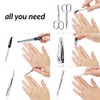 Manicure set made in Germany - 7 piece stainless steel