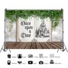 Renaiss 8x6ft Fairy Tale Books Backdrop Ancient Castle Once Upon