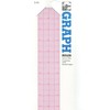 C-Thru B-85-2" x 18" Standard Plastic Beveled Graph Ruler