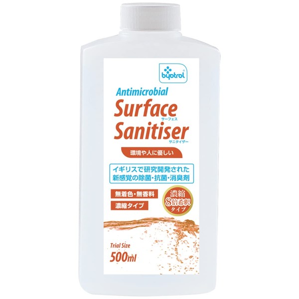 Surface Sanitizer Concentrated 8x Dilution Type, 16.9 fl oz (500 ml)