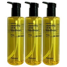 Hanskin Cleansing Oil & Blackhead PHA 300ml 3 Pieces / Circle / 한스킨 클렌징 오일 앤 블랙헤드 파하 300ml 3개  써클