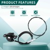 AUTOKAY Power Sliding Door Cable for Honda Odyssey 2005-2010 Driver