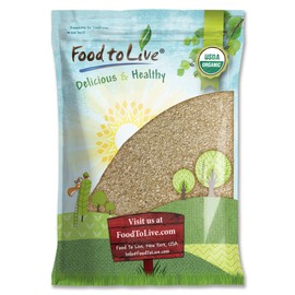 Organic Amaranth Flakes, 8 Pounds - Non-GMO Pressed Amaranth Seeds, Vegan, Kosher, Bulk, High in Dietary Fiber, Protein, and Selenium. Great for Cooking, Baking, Oatmeal, Breakfast Cereals, Yogurts.