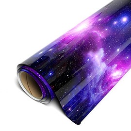 Siser EasyPatterns HTV 12" x 5ft Roll - Iron on Heat Transfer Vinyl (Infinite Galaxy) TTD High Tack Mask Required - Sold Separately