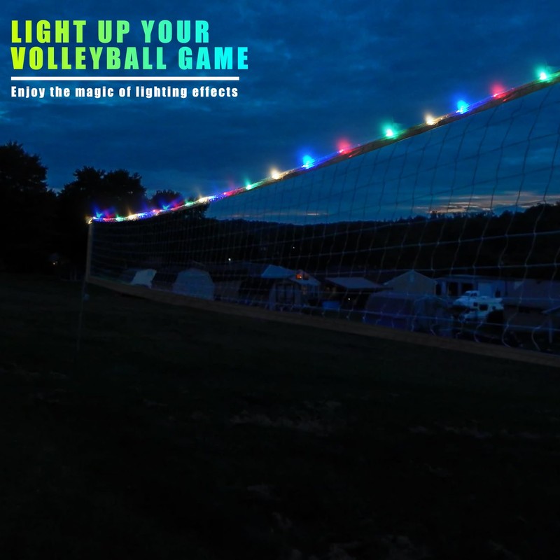 Aoneky Glow in The Dark LED Light Up 32ft Portable