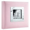 MCS Baby Pink Photo Album for 200 Photos 8.5x8.5 Memory