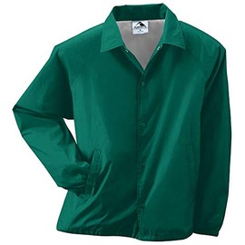 Augusta Sportswear Boys Nylon Coach's Jacket S Dark Green