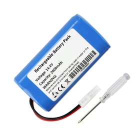 14.4V Vacuum Battery Compatible with Xiaomi MI G1, Mop Essential G1 MJSTG1, SKV4136GL, MC-WRC53, RS-RT900866, E12, Panasonic MC-WRC53, Phicomm X3, Puppy R30/R30 Pro/R35 Robot Vacuum Cleaner 2600mAh