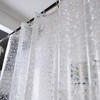 WellColor Waterproof Shower Curtain Liner 72 x 75 Inch, Eva