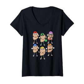 Womens Pittsburgh Pierogies Funny Meme V-Neck T-Shirt