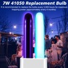 Qualirey 6 Pack 41050 7W Replacement Bulb, Upgraded 2 Color