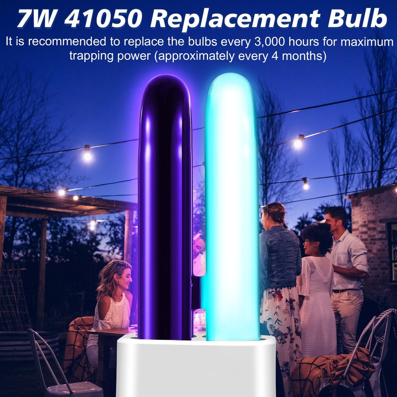 Qualirey 6 Pack 41050 7W Replacement Bulb, Upgraded 2 Color