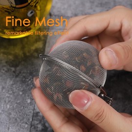 3 Pcs Tea Infusers for Loose Tea Leaf Steeper Tea Balls for Loose Tea Diffusers for Loose Tea Stainless Steel Tea Infuser Loose Leaf Tea Steeper with Metal Pendant (Bee Flower)