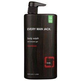 Every Man Jack Body Wash, Cedarwood 33.8-ounce