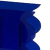 Vase,Modern Acrylic Shape Vase for Desktop Decoration (Blue)