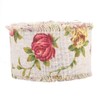 10m Ribbon Rolls Printed Rose Flower Burlap Ribbon Hessian Jute