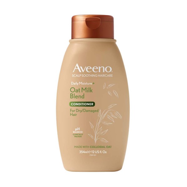 Aveeno Scalp Soothing Haircare Daily Moisture Oat Milk Conditioner for Dry Damaged Hair 354ml