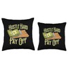 Money Mouse Trap Throw Pillow