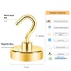 Neosmuk Magnetic Hooks, Cruise Ship Essentials, 26#,Gold