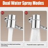 Faucet Extender, 1440° Rotatable Faucet Aerator Extension, U Shaped Faucet