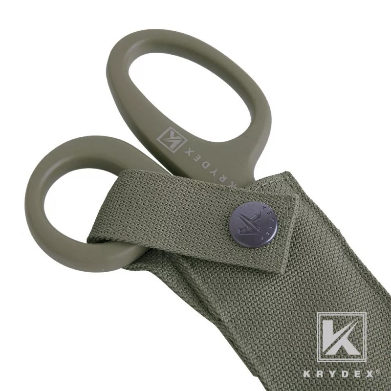 KRYDEX Medic Hand Pouch & Shears Tactical Shear Pouch Scissors