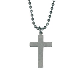 Genuine US Military Issue Cross Dog Tags