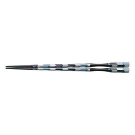 Fukui Craft 62160410 PBT Hexagon Takushima Chopsticks, 8.9 inches (22.5 cm), Blue Arrow Feather