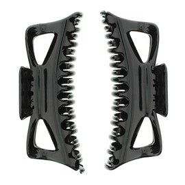 Zac's Alter Ego Pair of 14cm Large Hair Clamps/Bulldog Claw Clips