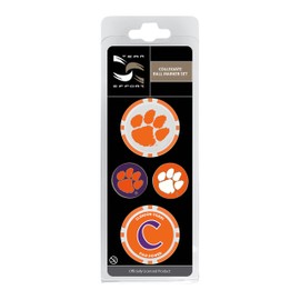 Team Effort Clemson Tigers Ball Marker Set