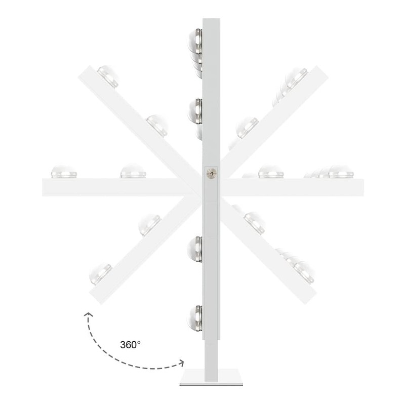 FENCHILIN Vanity Mirror with Lights, 19''x12'' Makeup Hollywood Mirror for