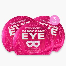 Vitamasques Candy Cane Goggle Eye Mask 3 Pack
