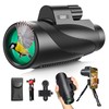Gosky 15x52 HD Monocular, Monocular for Adults High Powered with