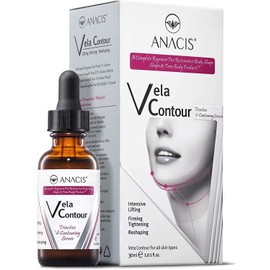Advanced Neck Serum – V line Jawline - Fine Lines - Neck Wrinkles - Sagging Skin - Serum for Women and Men. Anacis 30ml