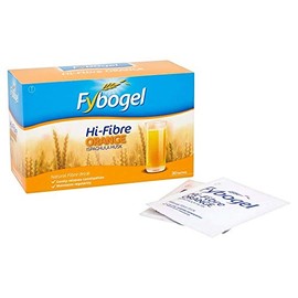 Fybogel Hi-Fibre Orange Sachets For Constipation And Maintenance Of Regularity, Pack of 4 x 30 Constipation Sachets
