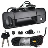 Osompar Backup Camera Tailgate Handle with Key Lock Cylinder Compatible