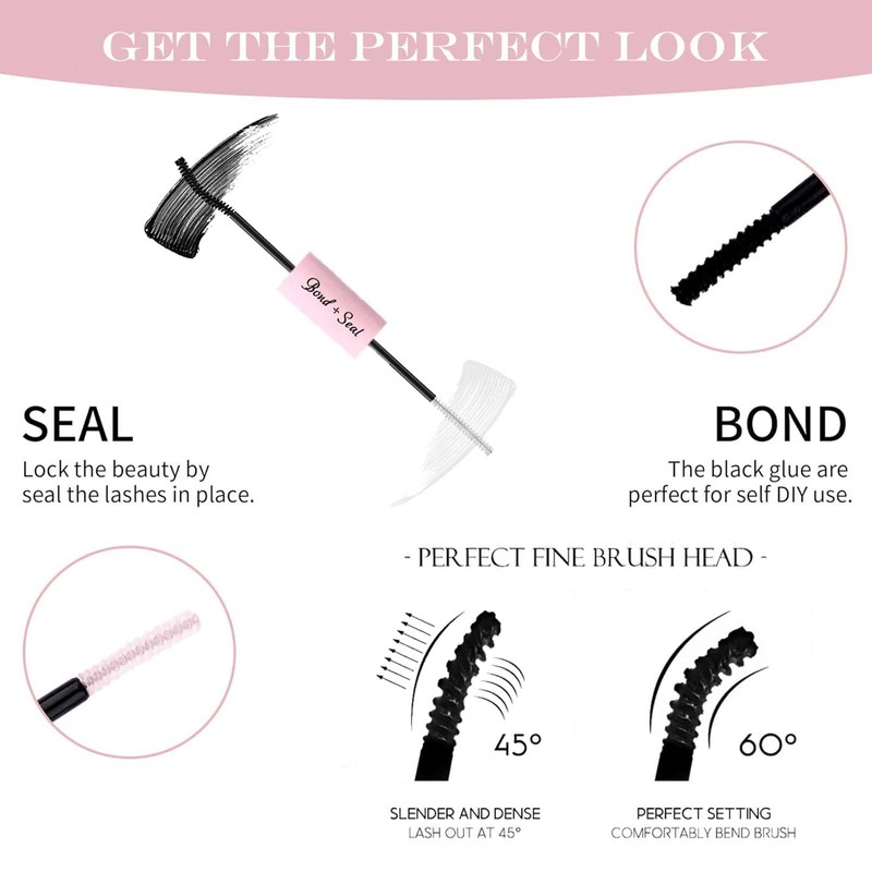 Bond & Seal Lash for Eyelash Extensions – Strong Hold,