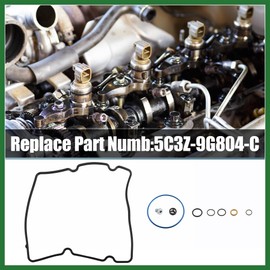 Motoforti 1 Set HPOP High Pressure Oil Pump Gasket Kit for Ford E-150 E-250 E-350 E-450 Super Duty 2005-2010 5C3Z-9G804-C HPOP Fitting Update Kit Long-lasting