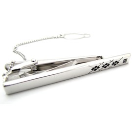 DAKS Argyle Tie Bar (Tie Pin/Tie Clip), Brass