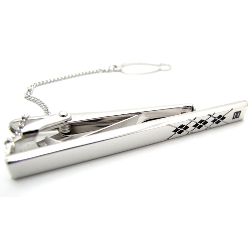 DAKS Argyle Tie Bar (Tie Pin/Tie Clip), Brass