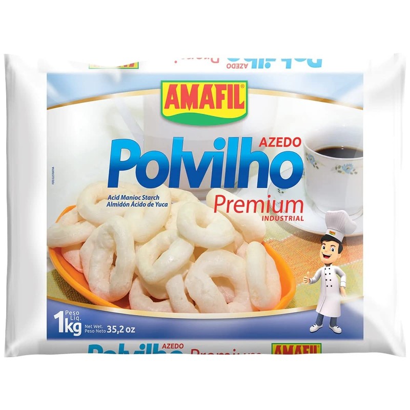 Amafil Sour Manioc Starch Premium| Polvilho Azedo Premium, 35.2 Oz
