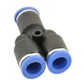 IQS Y-Connector Reducing 12 mm - 8 mm, IQS Standard Pneumaitk Y Splitter